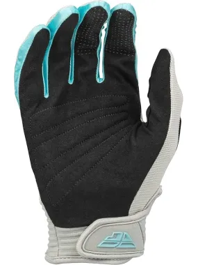 Fly F-16 Gloves 2023 Light Grey/Sky Blue
